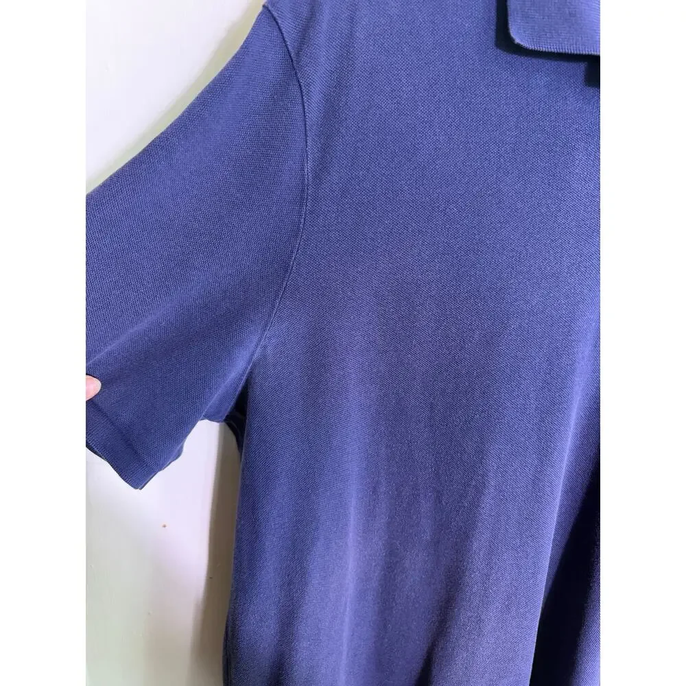 Polo Ralph Lauren Classic Fit Polo Shirt XL Blue Short Sleeve Pony Logo Cotton